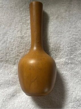 Vintage Royal Haeger USA RG-68
MCM Pottery Orange & Black Bulb
Bud Vase